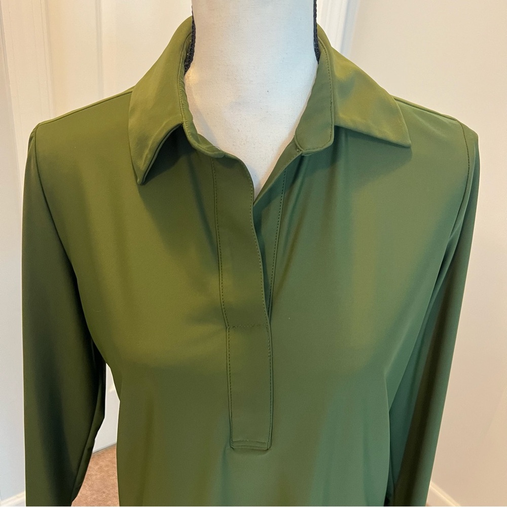 Jude Connally Tunic top NWOT XS Vibrant green - Picture 2 of 9